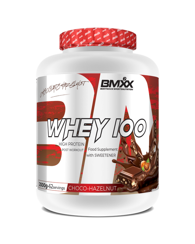 Bmxx whey 100 &ndash; ultrafiltered whey protein 2kg choco-hazelnut, , medium-null