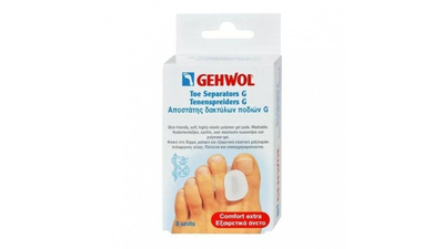Gehwol toe separator g - large &alpha;&pi;&omicron;&sigma;&tau;ά&tau;&eta;&sigmaf; &delta;&alpha;&kappa;&tau;ύ&lambda;&omega;&nu; &pi;&omicron;&delta;&iota;&omicron;ύ 3&tau;&epsilon;&mu;, , medium