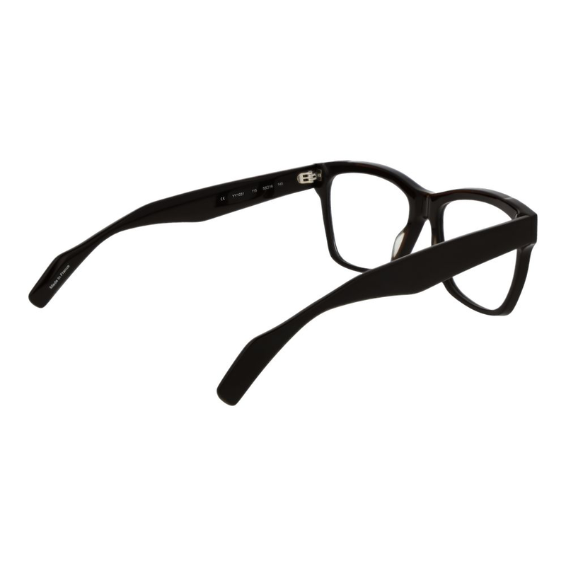 Brown plastic glasses (frames)-null