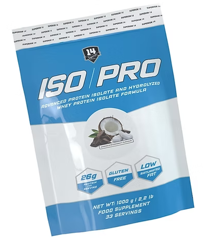 Iso Pro Zero Protein-Chocolate+coconut 1000gr, , medium-null