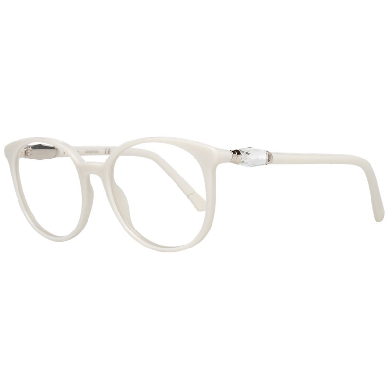 White plastic glasses (frames)-null