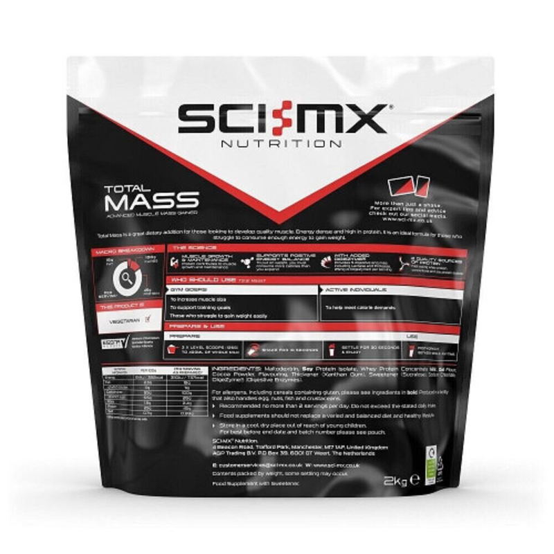Product image: Sci-mx total mass 2kg vanilla, , medium-null