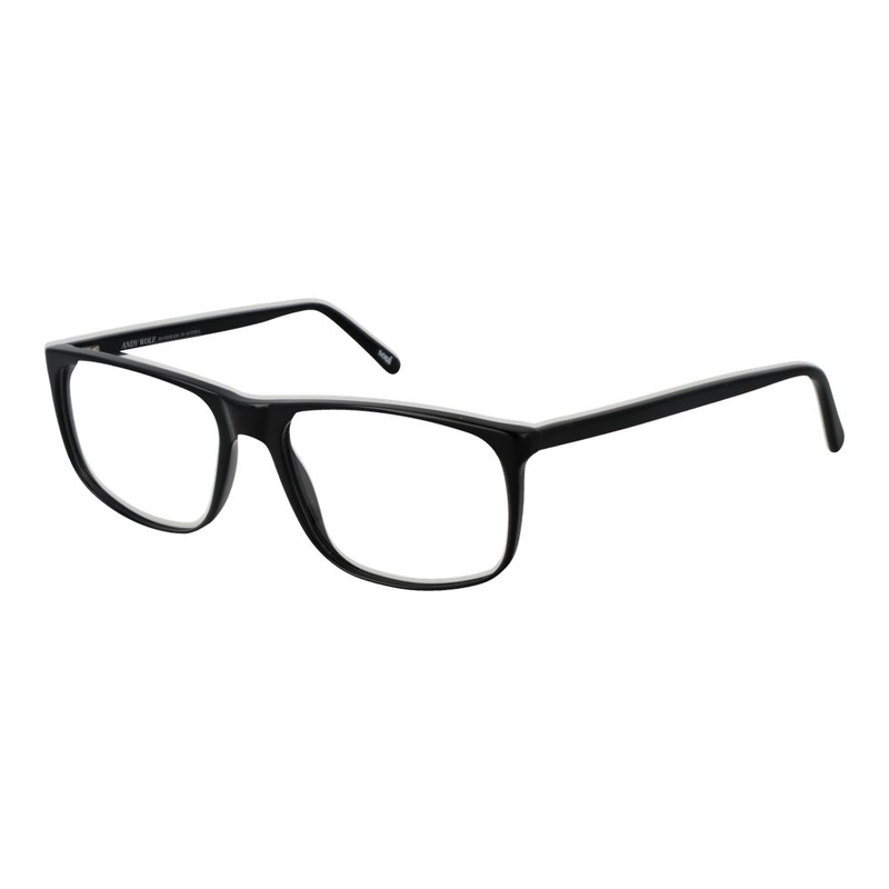 Black acetate glasses (frames)-null