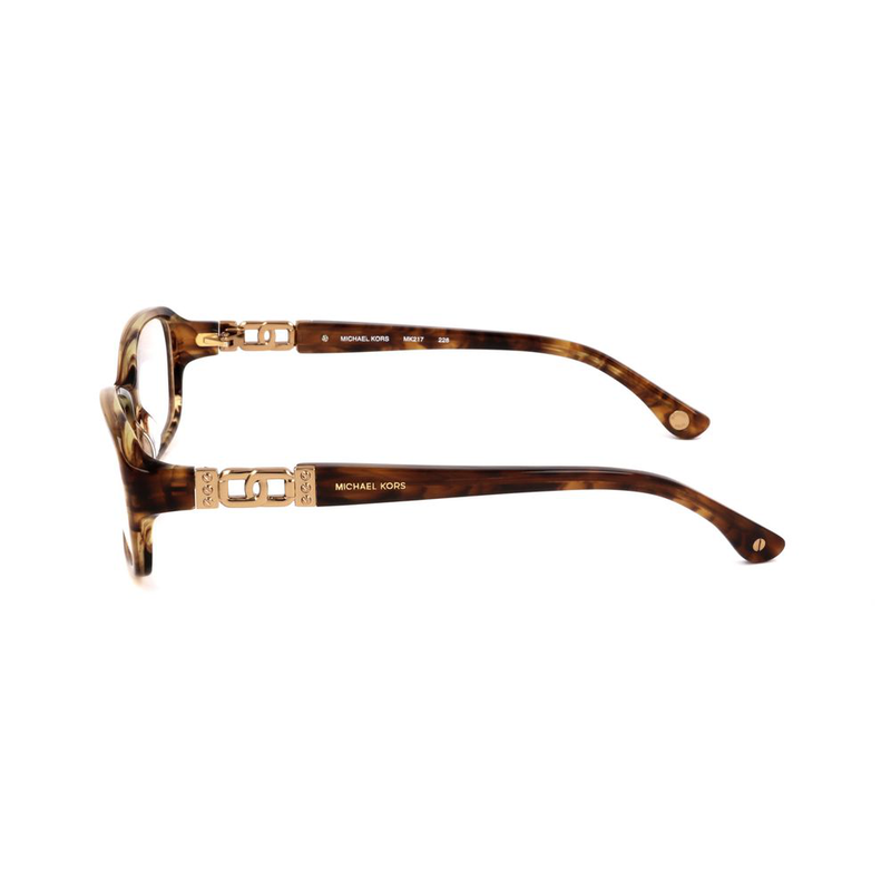 Brown plastic glasses (frames)-null