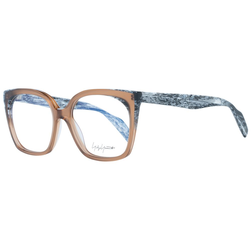 Brown plastic glasses (frames)-null