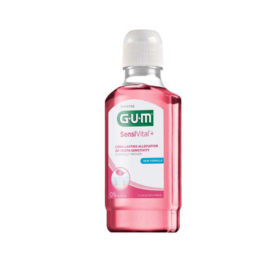 Gum sensivital+ new formula στοματικό διάλυμα 300ml, , medium