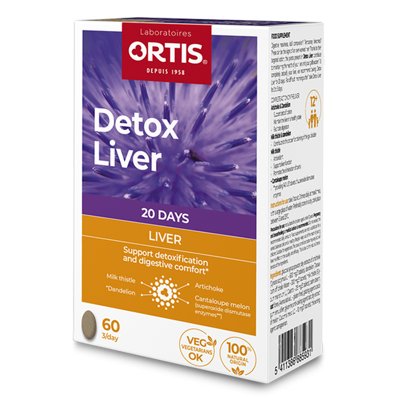 Ortis detox liver 60 tabs, , medium-null