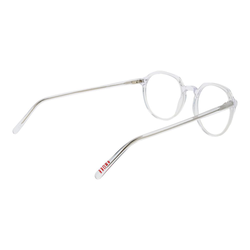 Transparent acetate glasses (frames)-null