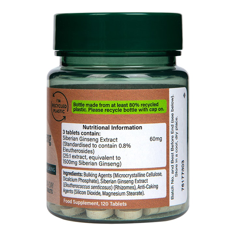 Holland & barrett siberian ginseng 120 tablets-null