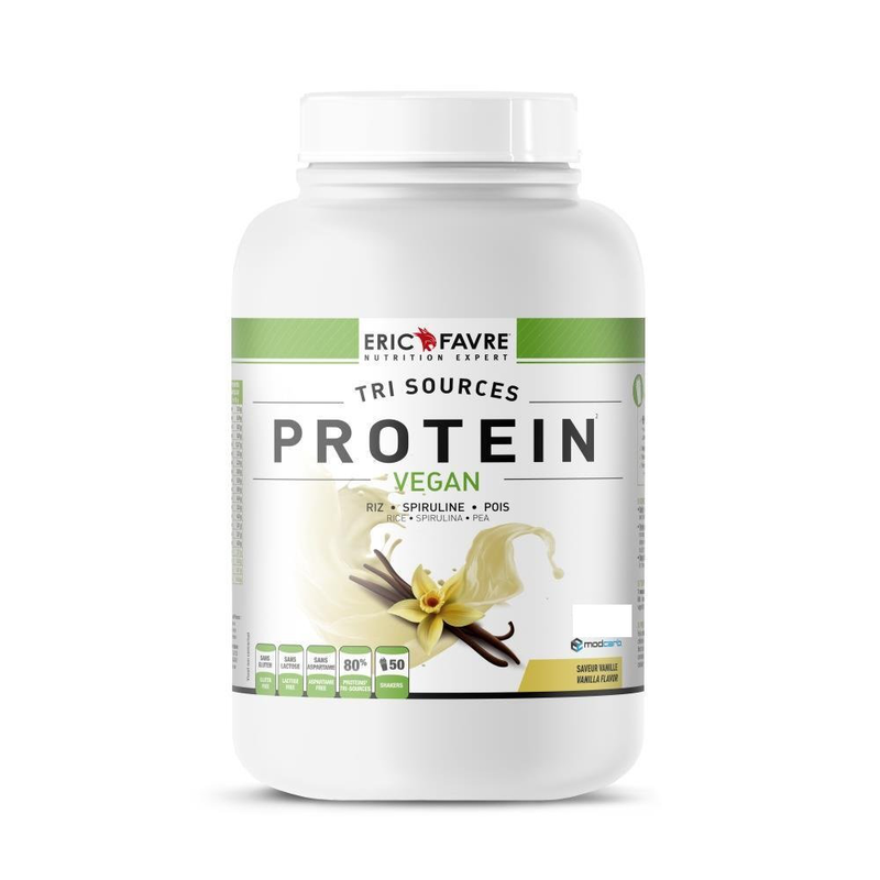 Eric favre proteine vegan vanilla 500g, , medium-null