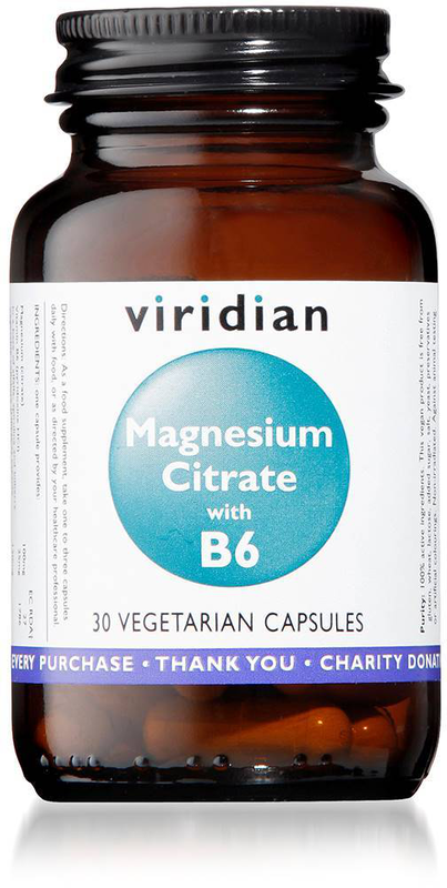 Product image: Viridian magnesium citrate b6 30s, , medium-null