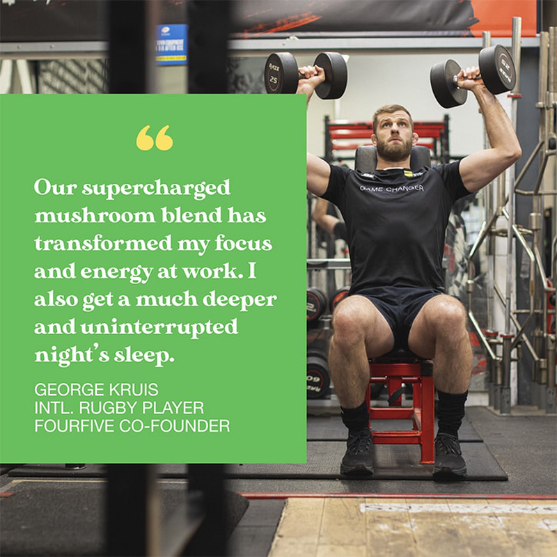 Fourfive focus & energy lion's mane 4000mg 60 gummies-null