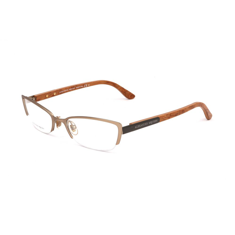 Brown metal glasses (frames)-null