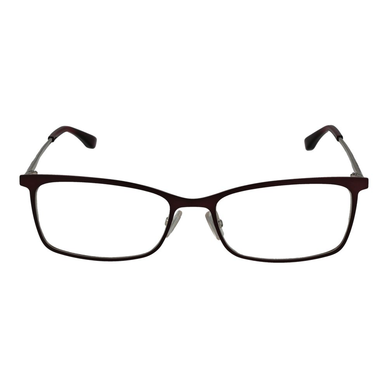 Burgundy stainless steel glasses (frames)-null