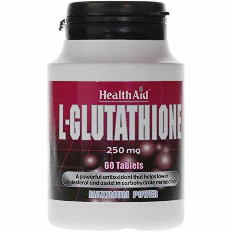 Health aid l-glutathione 250mg x 60tablets, , medium-null