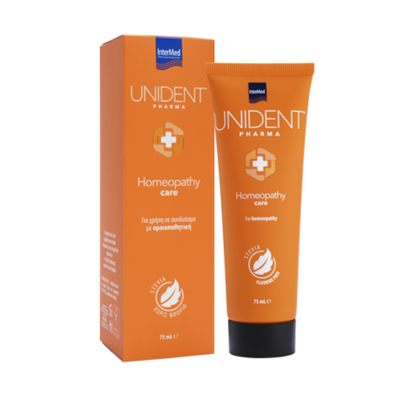 Intermed unident pharma homeopathy care toothpaste 75ml, , medium-null