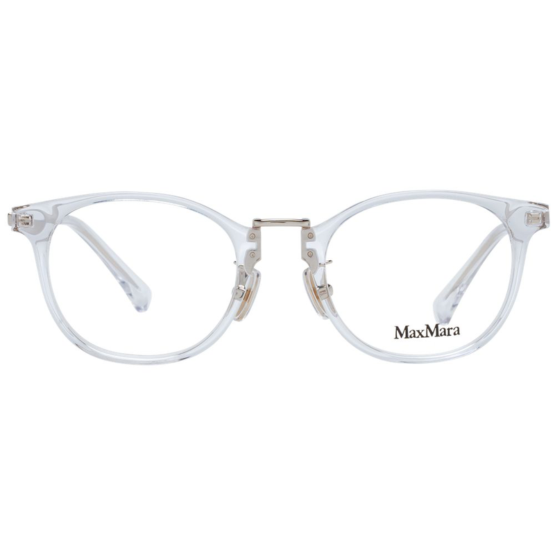 White plastic glasses (frames)-null