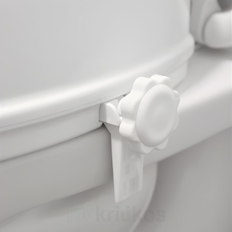 Product image: Raised toilet seat with locking system, , medium-null