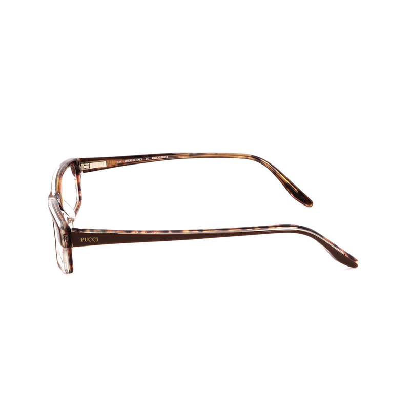 Brown plastic glasses (frames)-null