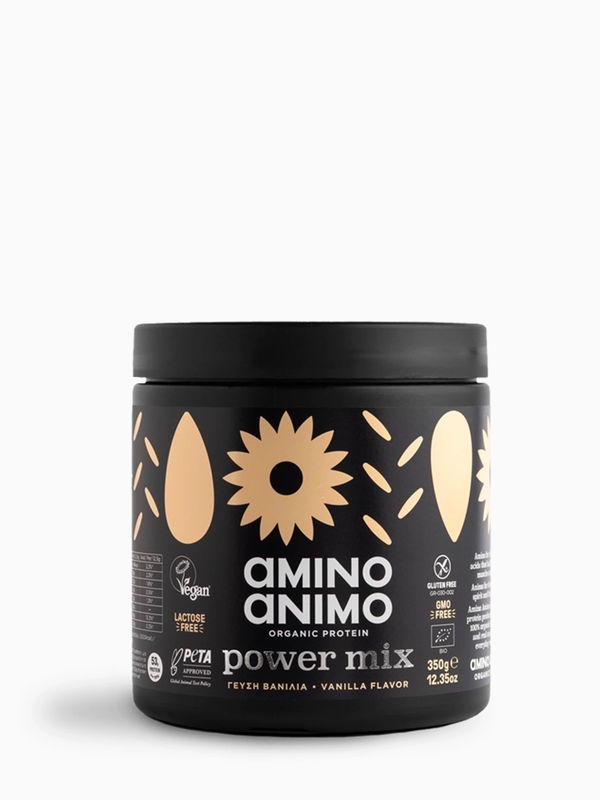 Amino animo power mix vanilla organic protein - 350g-null