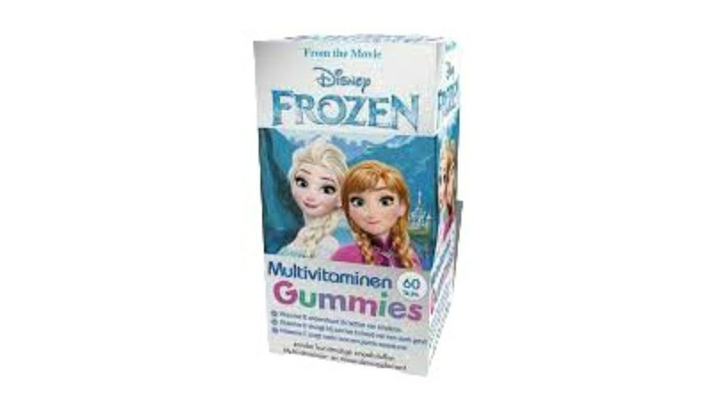Disney frozen multivitamins gummies 60 x 4years+, , medium-null