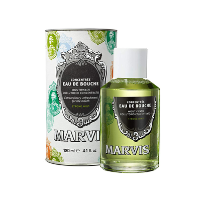 Marvis strong mint concentrated mouthwash
