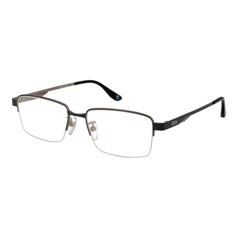 Black metal glasses (frames)-null