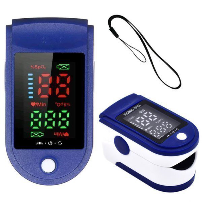 &Omicron;&xi;ύ&mu;&epsilon;&tau;&rho;&omicron; &delta;&alpha;&kappa;&tau;ύ&lambda;&omicron;&upsilon; &mu;&epsilon; &omicron;&theta;ό&nu;&eta; led - fingertip pulse oximeter, spo2/heart rate sensor lk87, , medium-null