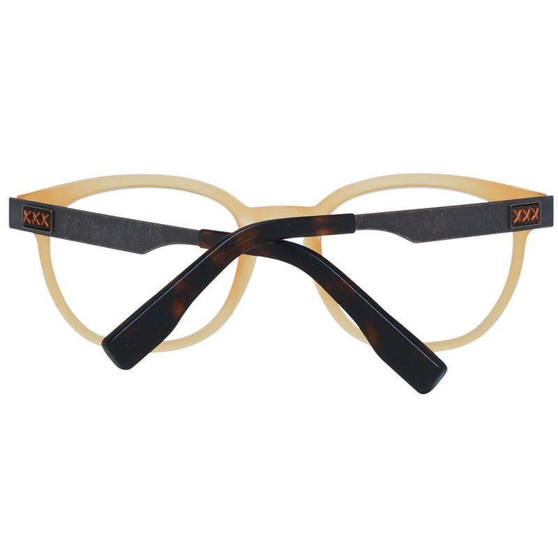Orange metal & plastic glasses (frames)-null