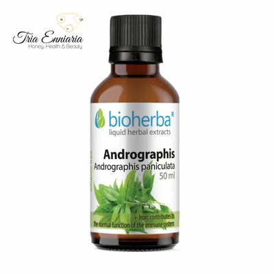 Andrographis tincture, 50 ml, bioherba