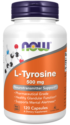 Now foods l-tyrosine 500mg 120 caps, , medium