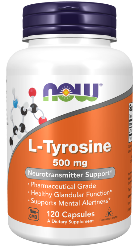 Now foods l-tyrosine 500mg 120 caps, , medium-null