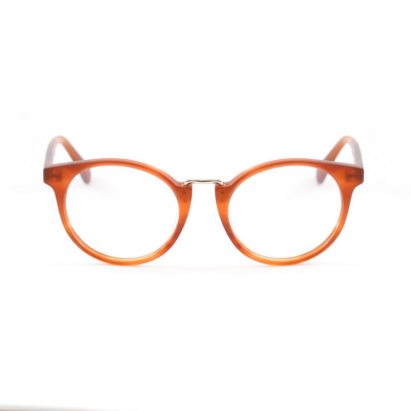 Brown acetate glasses (frames)-null