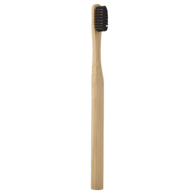 Avril, vegan bamboo toothbrush, vegetable charcoal bristles, , medium
