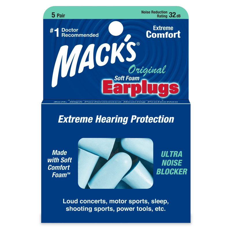 Mack's original soft foam earplugs 5 pairs, , medium image number null