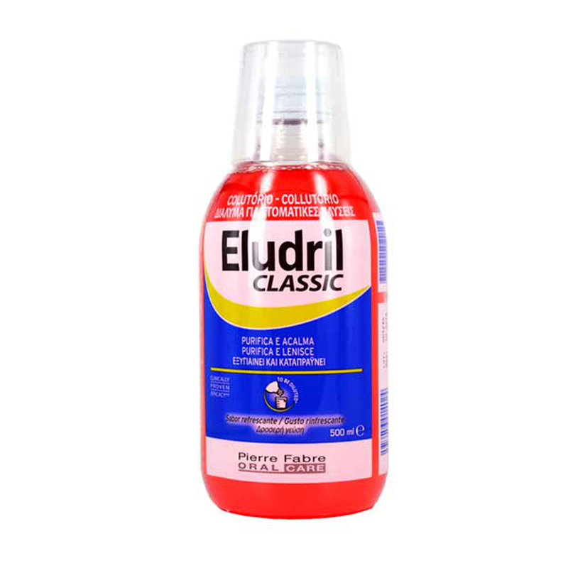 Eludril classic mouthwash 500ml, , medium-null