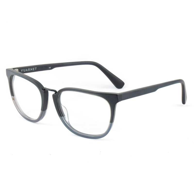 Black acetate glasses (frames)-null