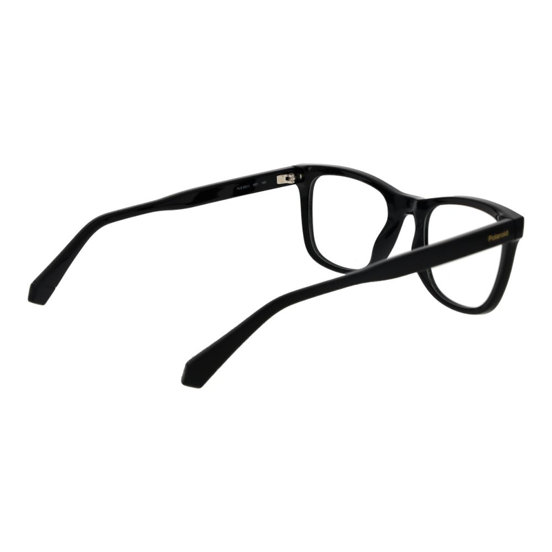 Black polyester glasses (frames)-null