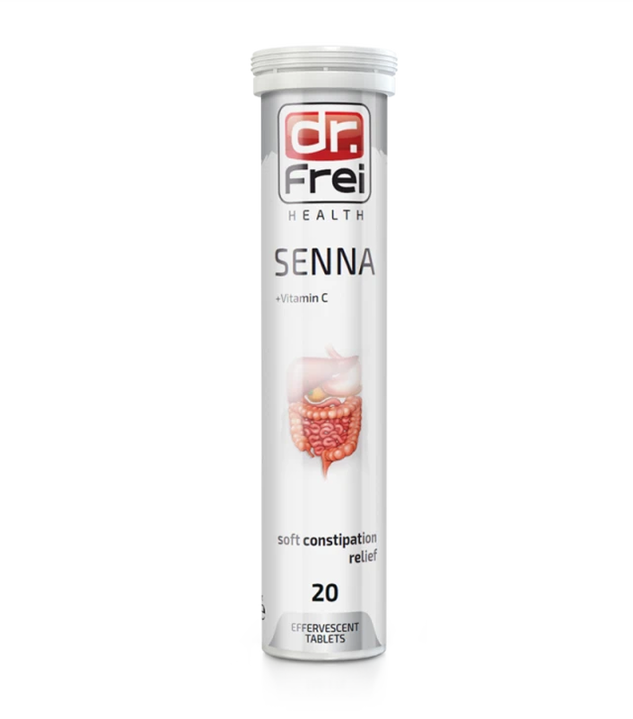 Dr.frei health senna + vitamin c 20 effervescent tablets, , medium-null