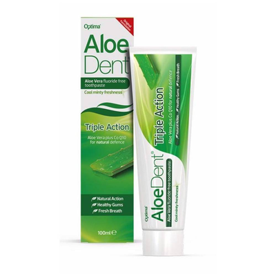 Optima aloedent tripleaction toothpaste 100ml