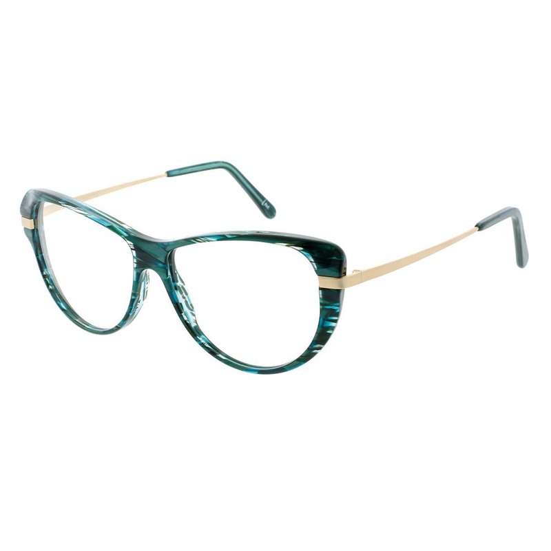 Bicolor metal & plastic glasses (frames)-null