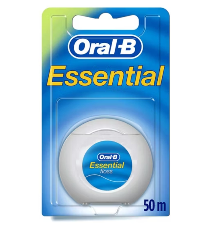 Product image: Oral b essential waxed, floss, 50m, , medium-null