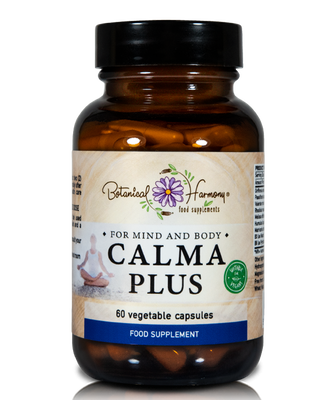 Botanical harmony calma plus 60 capsules - helps anxiety, stress and improves mood, , medium