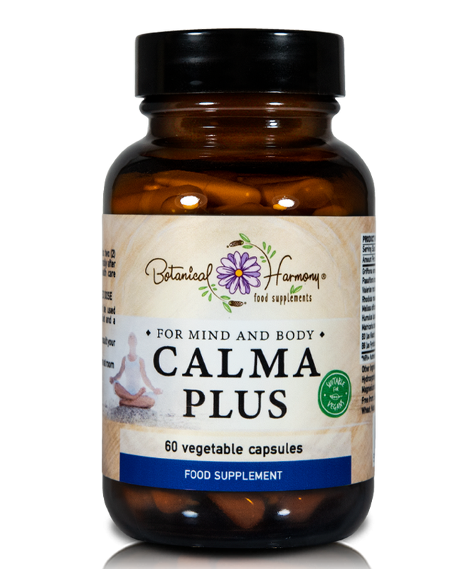 Botanical harmony calma plus 60 capsules - helps anxiety, stress and improves mood, , medium-null