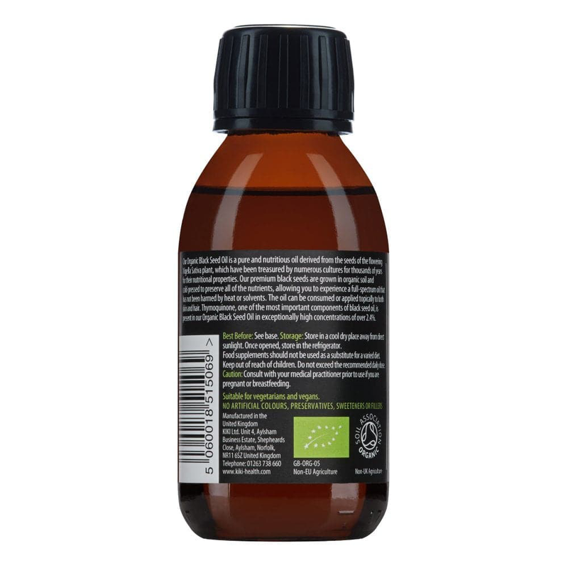 Kiki health, organic black seed oil, 125ml, , medium-null