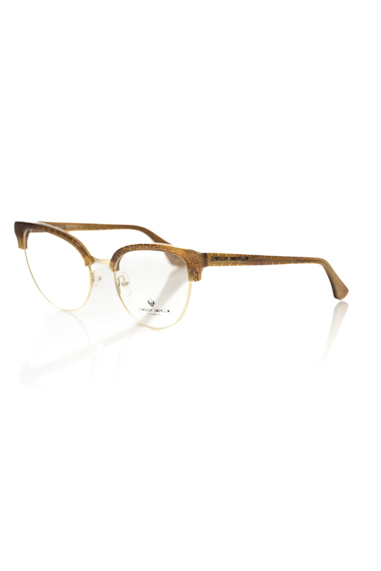 Brown metallic fibre women frame-null