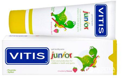Vitis junior toothpaste gel junior, , medium