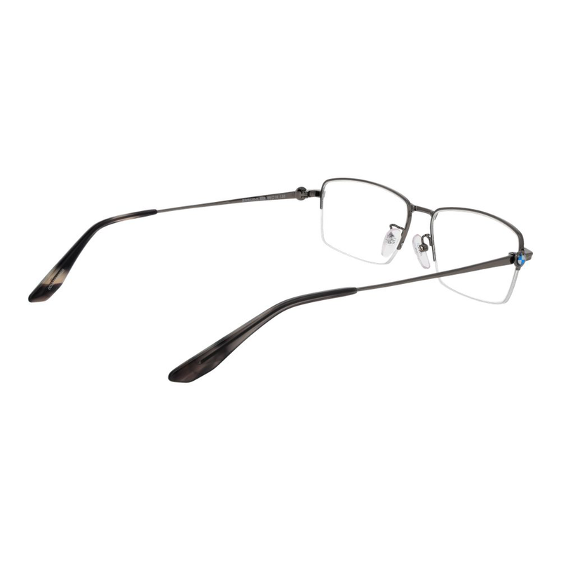 Gray metal glasses (frames)-null
