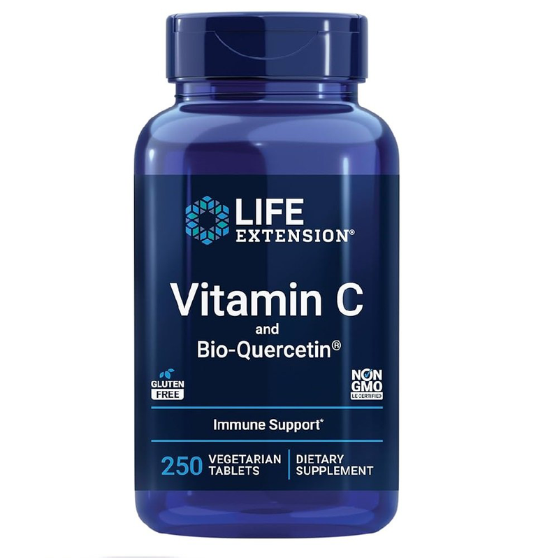 Life extension vitamin c and quercetin phytosome 60 caps, , medium-null