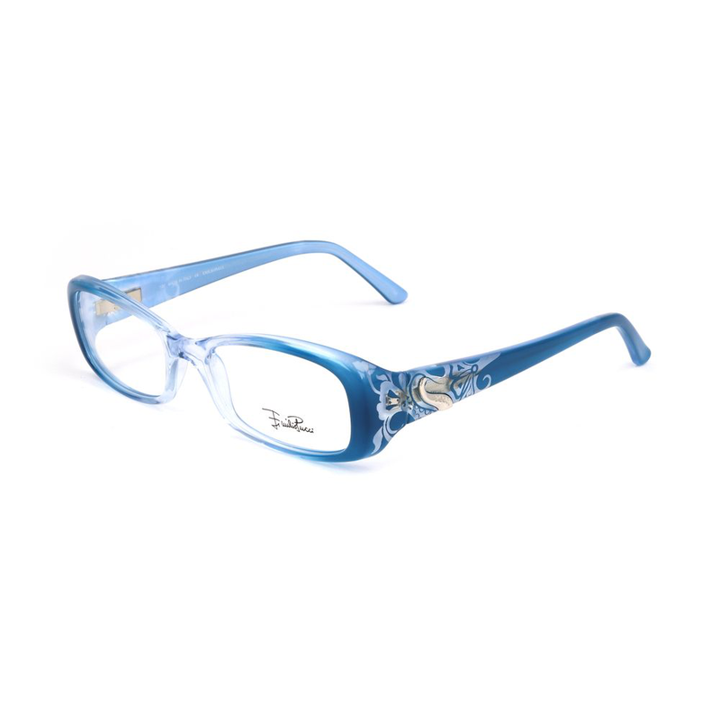 Blue plastic glasses (frames)-null
